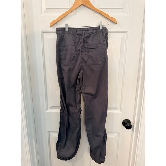 Hollister Pants - Hollister Adjustable-Rise Parachute Baggy Pants Gray XS Jogger Streetwear 23